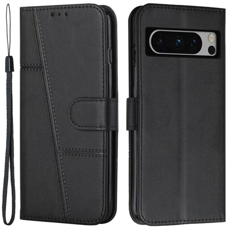 Чехол-книжка UniCase Jet Cover для Google Pixel 8 Pro - Black: фото 1 из 11