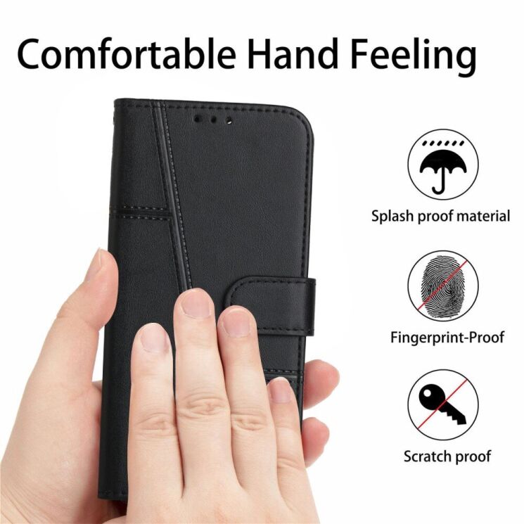 Чехол-книжка UniCase Jet Cover для Google Pixel 8 Pro - Black: фото 7 из 11
