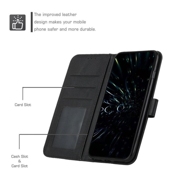 Чехол-книжка UniCase Jet Cover для Google Pixel 8 Pro - Black: фото 8 из 11