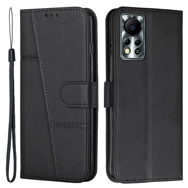 Чехол-книжка UniCase Jet Cover для Infinix Hot 11s NFC (X6812B) - Black: фото 1 из 11