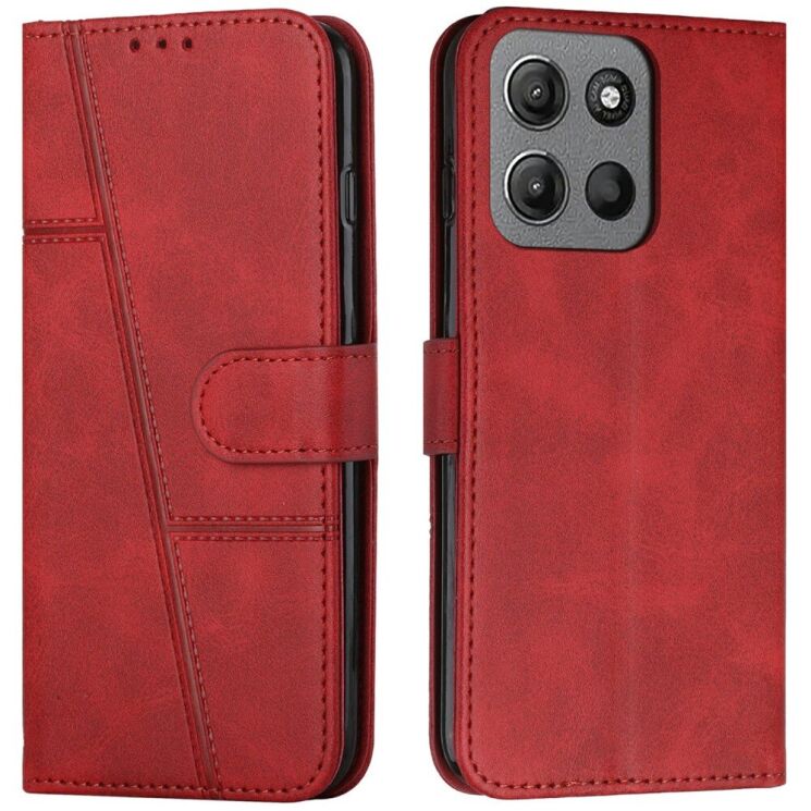 Чохол-книжка UniCase Jet Cover для Motorola Moto G15 - Red: фото 1 з 11