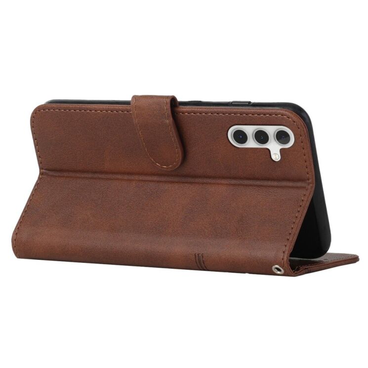 Чохол-книжка UniCase Jet Cover для Samsung Galaxy A35 (A356) - Brown: фото 3 з 10