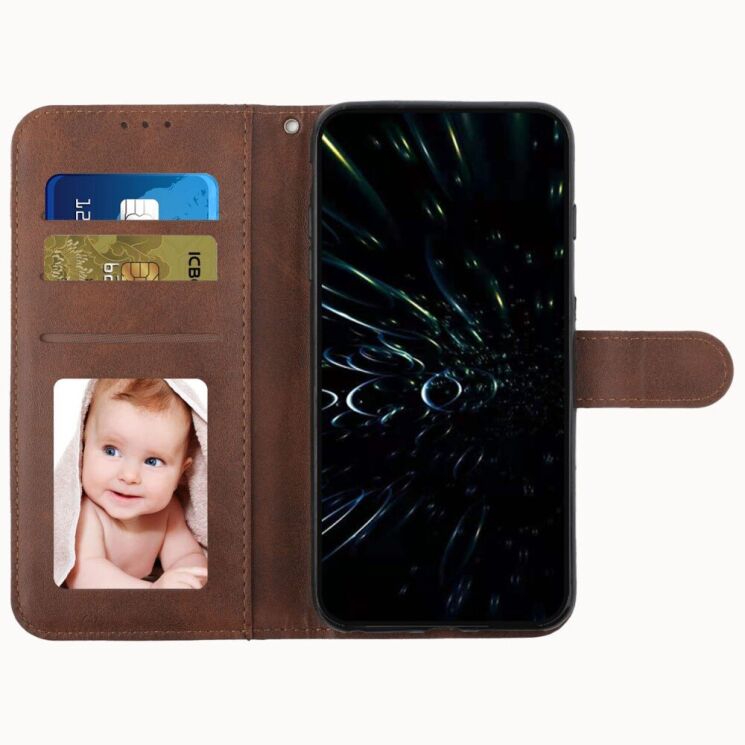 Чохол-книжка UniCase Jet Cover для Samsung Galaxy A35 (A356) - Brown: фото 2 з 10