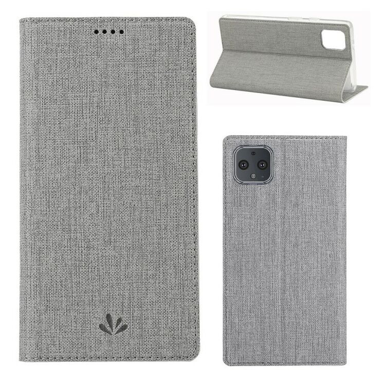 Чохол-книжка VILI DMX Style для Google Pixel 4 XL - Grey: фото 1 з 10