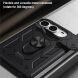 Чохол (PC+TPU) з підставкою Deexe Armor Shield (FF) для iPhone Duo - Blue (435009L). Фото 8 з 9