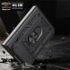 Чохол (PC+TPU) з підставкою Deexe Armor Shield (FF) для iPhone Duo - Blue (435009L). Фото 3 з 9