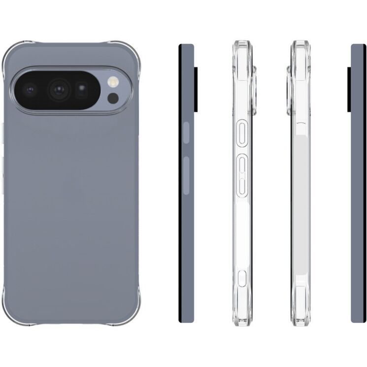 Чехол с усиленными углами UniCase AirBag для Google Pixel 11 Pro - Transparent: фото 5 из 5