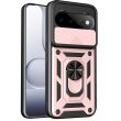 Чехол с защитой камеры Deexe Armor Shield для Google Pixel 11 / 11 Pro - Rose Gold (425016RG)