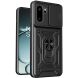 Чехол с защитой камеры Deexe Armor Shield для OnePlus 15R - Black (408019B). Фото 1 из 8