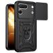 Чехол с защитой камеры Deexe Armor Shield для TECNO Spark 50 Pro - Black (269801B). Фото 1 из 9
