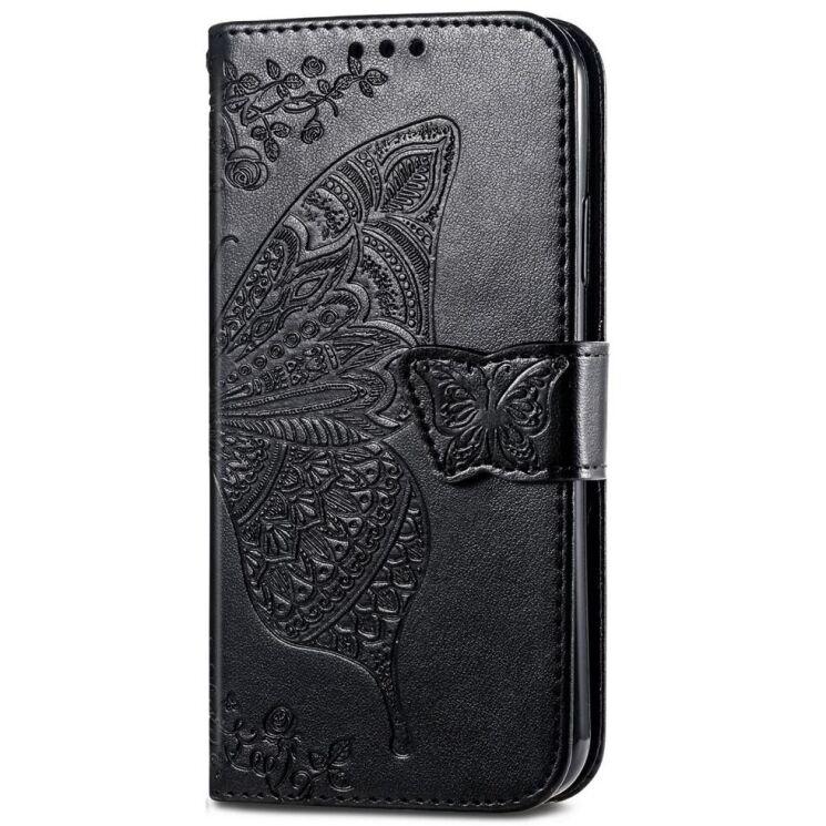 Чехол UniCase Butterfly Pattern для Honor 200 Pro - Black: фото 6 из 7
