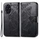 Чехол UniCase Butterfly Pattern для Honor 200 Pro - Black (362142B). Фото 1 из 7