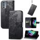 Чохол UniCase Butterfly Pattern для Motorola Edge 20 - Black (289007B). Фото 1 з 9