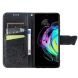 Чохол UniCase Butterfly Pattern для Motorola Edge 20 - Black (289007B). Фото 5 з 9