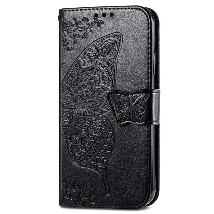 Чохол UniCase Butterfly Pattern для Motorola Edge 20 - Black: фото 3 з 9