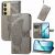 Чехол UniCase Butterfly Pattern для Realme C75 - Grey: фото 1 из 9
