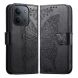 Чехол-книжка с рисунком UniCase Butterfly Pattern для Xiaomi Redmi 15C / Poco C85 - Black (386156B). Фото 1 из 9