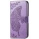 Чехол UniCase Butterfly Pattern для Xiaomi Redmi Note 14 Pro Plus - Light Purple (373218LV). Фото 4 из 9