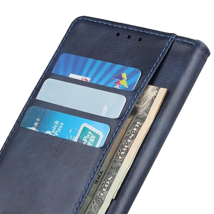 Чехол UniCase Vintage Wallet для Nokia C21 - Blue: фото 7 из 7