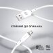 Кабель ArmorStandart AR12 Lightning (3A, 1m) - White (895828W). Фото 3 з 6