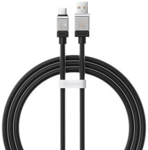 Кабель Baseus CoolPlay Series USB to Type-C (100W, 2m) CAKW000701 - Black: фото 1 из 21