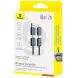 Кабель Baseus Versatile 2 in 2 Type-C+USB to Type-C+Lightning (3.5A, 60W, 2m) P10383000121-02 - Black (896412B). Фото 4 з 24