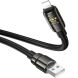 Кабель Hoco U143 USB to Lightning (2.4A, 1.2m) - Black (896450B). Фото 4 из 9