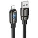 Кабель Hoco U143 USB to Lightning (2.4A, 1.2m) - Black (896450B). Фото 1 из 9