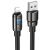 Кабель Hoco U143 USB to Lightning (2.4A, 1.2m) - Black: фото 1 из 9