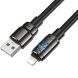 Кабель Hoco U143 USB to Lightning (2.4A, 1.2m) - Black (896450B). Фото 2 из 9