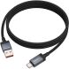 Кабель Hoco X118 USB to Type-C (5A, 1m) - Black (896405B). Фото 5 з 6