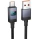 Кабель Hoco X118 USB to Type-C (5A, 1m) - Black (896405B). Фото 1 з 6