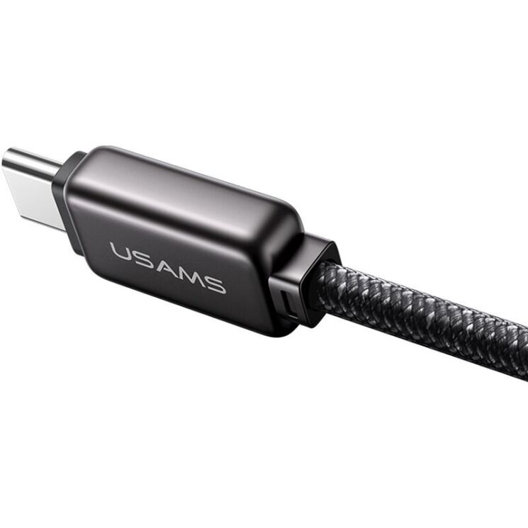 Кабель USAMS US-SJ743 Type-C to Lightning (30W, 1.2m) - Tarnish: фото 3 з 21