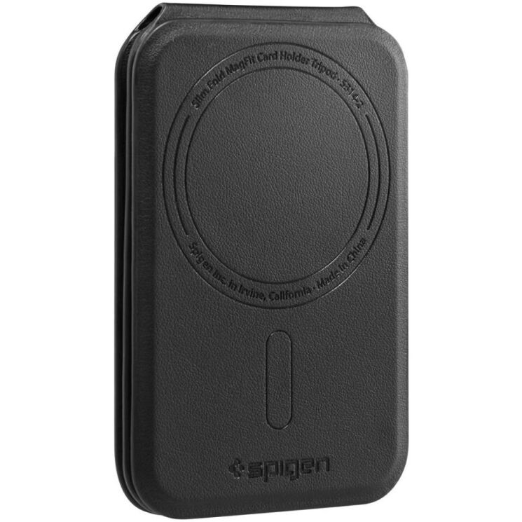 Кардхолдер Spigen Slim Fold (Mag Fit) | S314-2 (AFA10406) - Black: фото 8 из 18