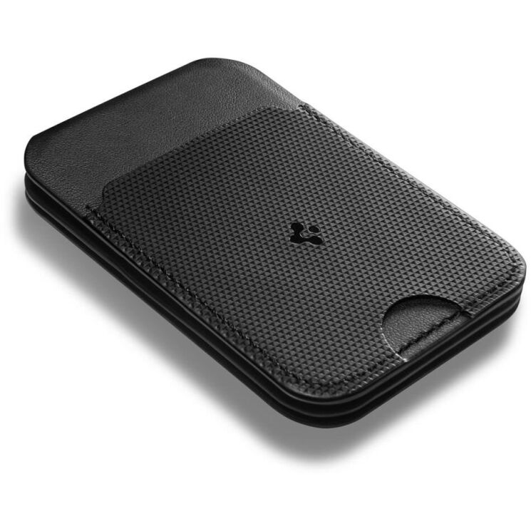 Кардхолдер Spigen Slim Fold (Mag Fit) | S314-2 (AFA10406) - Black: фото 7 из 18