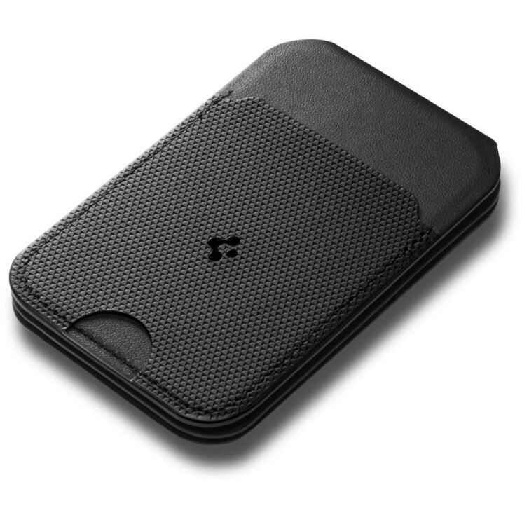 Кардхолдер Spigen Slim Fold (Mag Fit) | S314-2 (AFA10406) - Black: фото 6 из 18
