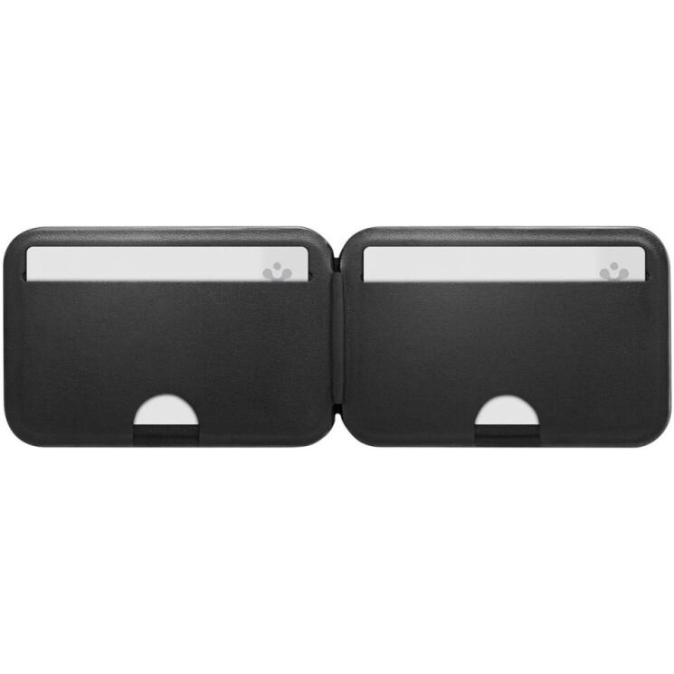 Кардхолдер Spigen Slim Fold (Mag Fit) | S314-2 (AFA10406) - Black: фото 9 из 18