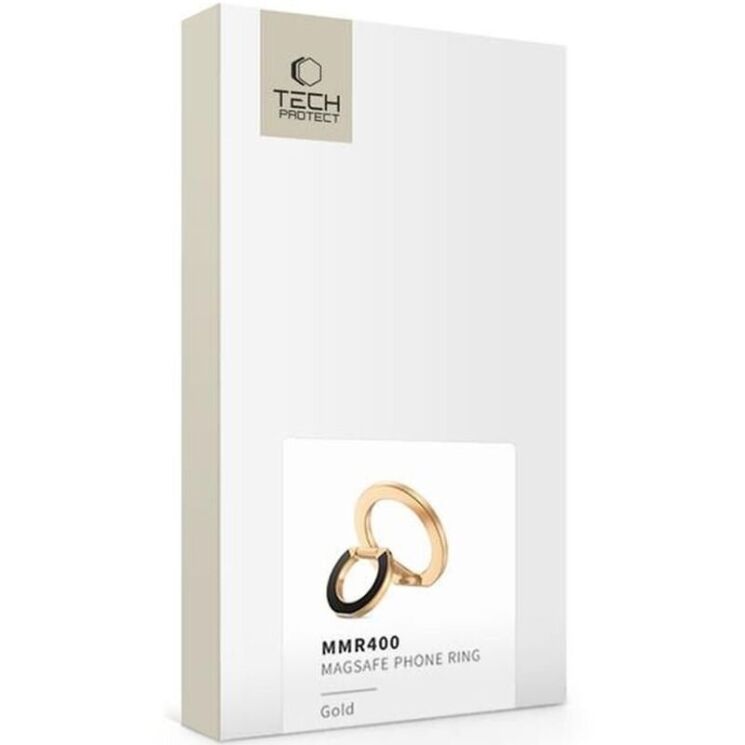 Кільце-тримач для смартфона Tech-Protect MMR400 Magnetic - Gold: фото 3 з 9