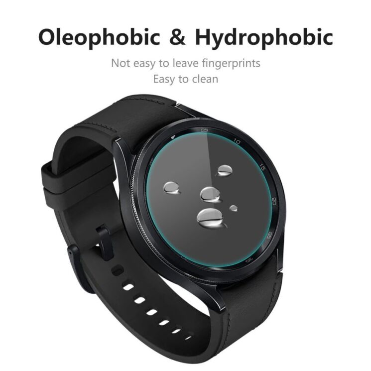 Комплект захисних стекол ENKAY 9H Watch Glass для Samsung Galaxy Watch 6 Classic (43mm): фото 4 з 9