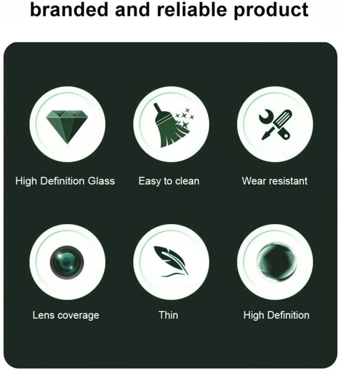 Комплект захисних стекол IMAK Camera Lens Protector для Samsung Galaxy A26 (A266) / A36 (A366): фото 5 из 6