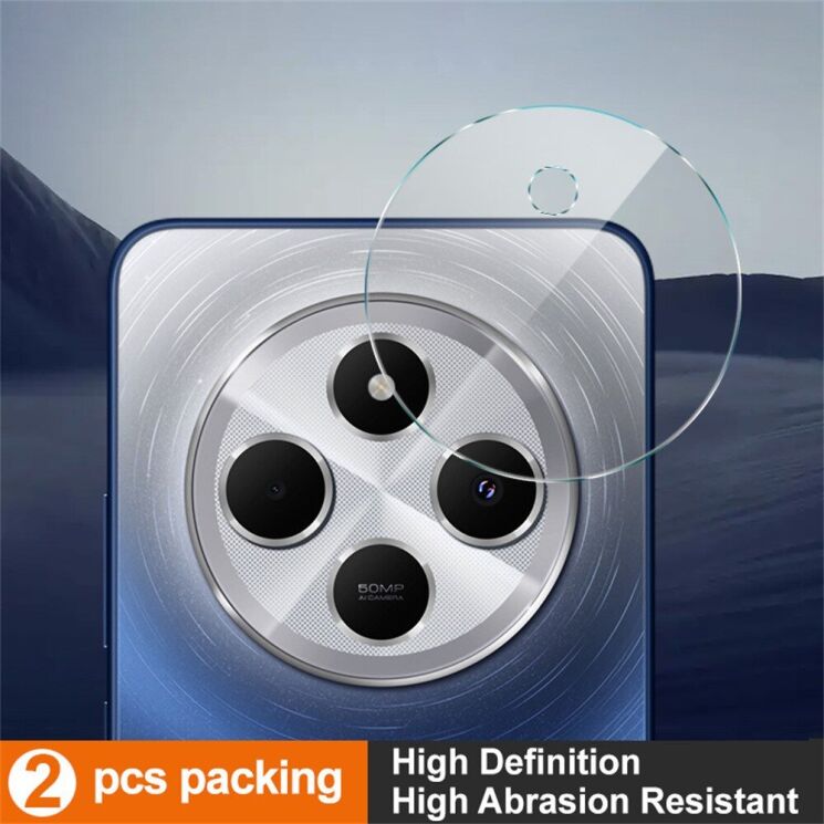 Комплект захисних стекол IMAK Camera Lens Protector для Xiaomi Redmi 14C / Redmi A4 5G / Poco C75: фото 4 из 4