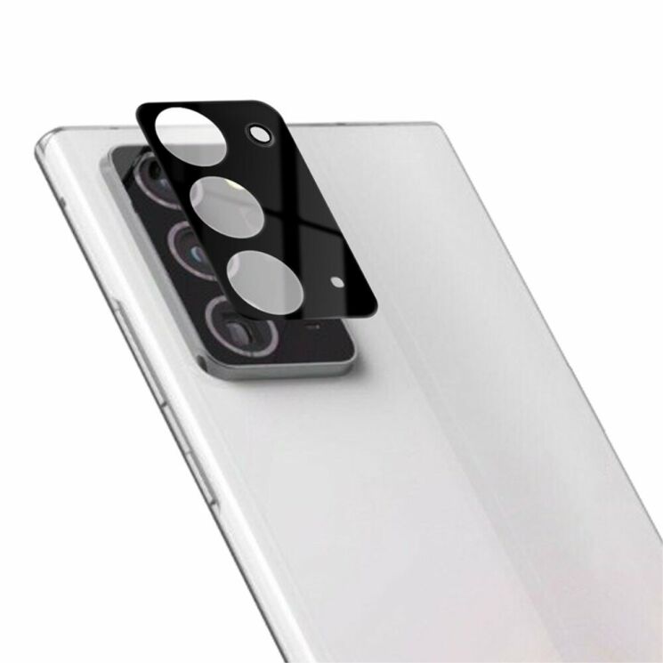 Комплект защитных стекол (2шт) на камеру MOCOLO Lens Protector для Samsung Galaxy Note 20 (N980) - Black: фото 2 из 9