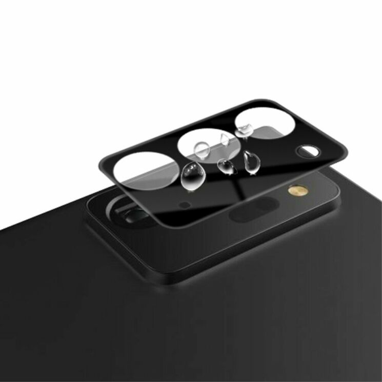 Комплект защитных стекол (2шт) на камеру MOCOLO Lens Protector для Samsung Galaxy Note 20 (N980) - Black: фото 3 из 9