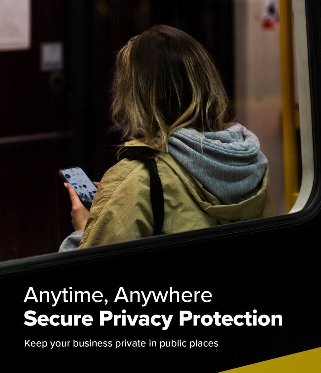 Комплект защитных стекол (2шт) Ringke Easy Slide Privacy для Samsung Galaxy S25 Ultra (S938) 8800274969476: фото 4 из 21