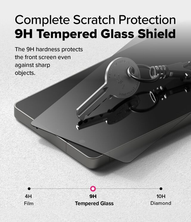Комплект защитных стекол (2шт) Ringke Easy Slide Privacy для Samsung Galaxy S25 Ultra (S938) 8800274969476: фото 9 из 21