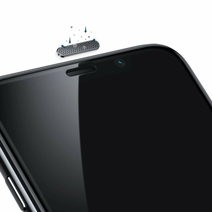 Комплект защитных стекол BASEUS Anti Spy для Apple iPhone 11 - Black: фото 4 из 5