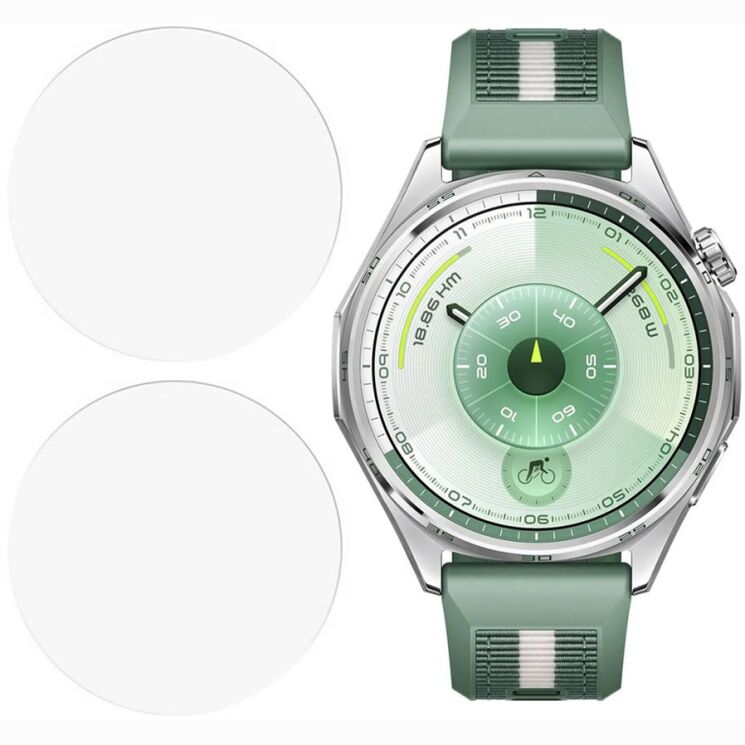 Комплект защитных стекол Deexe Screen Protector для Huawei Watch GT 6 (46 mm) (423207) Комплект защитных стекол Deexe Screen Protector для Huawei Watch GT 6 (46 mm): фото 1 из 6