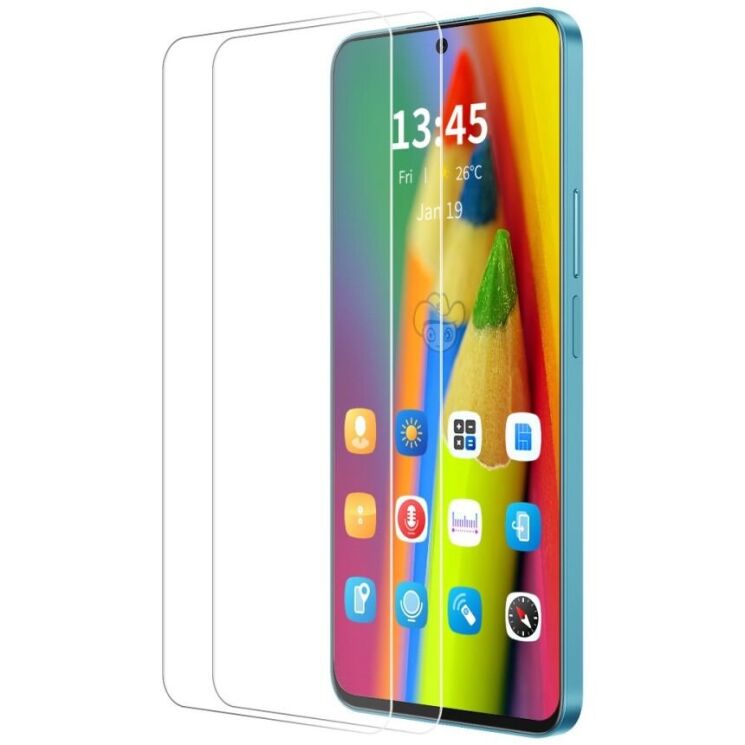 Комплект захисних стекол HAT PRINCE 0.26mm Set для Xiaomi Poco X7 Pro - Transparent: фото 1 з 6