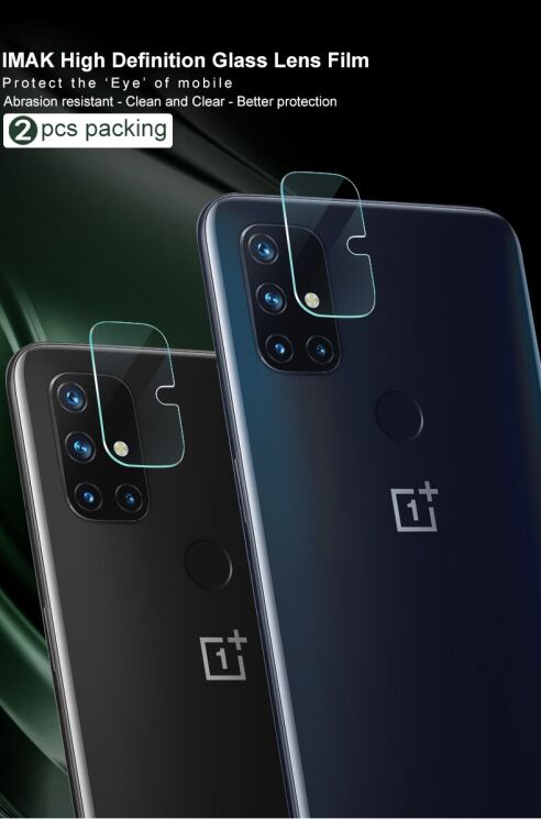 Комплект захисних стекол на камеру IMAK Camera Lens Protector для OnePlus Nord N10 -: фото 6 з 13