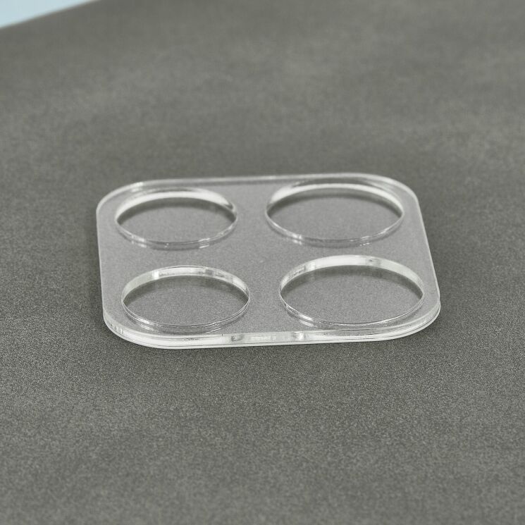 Комплект защитных стекол на заднюю камеру Deexe Camera Lens Protector для Xiaomi 17: фото 4 из 5